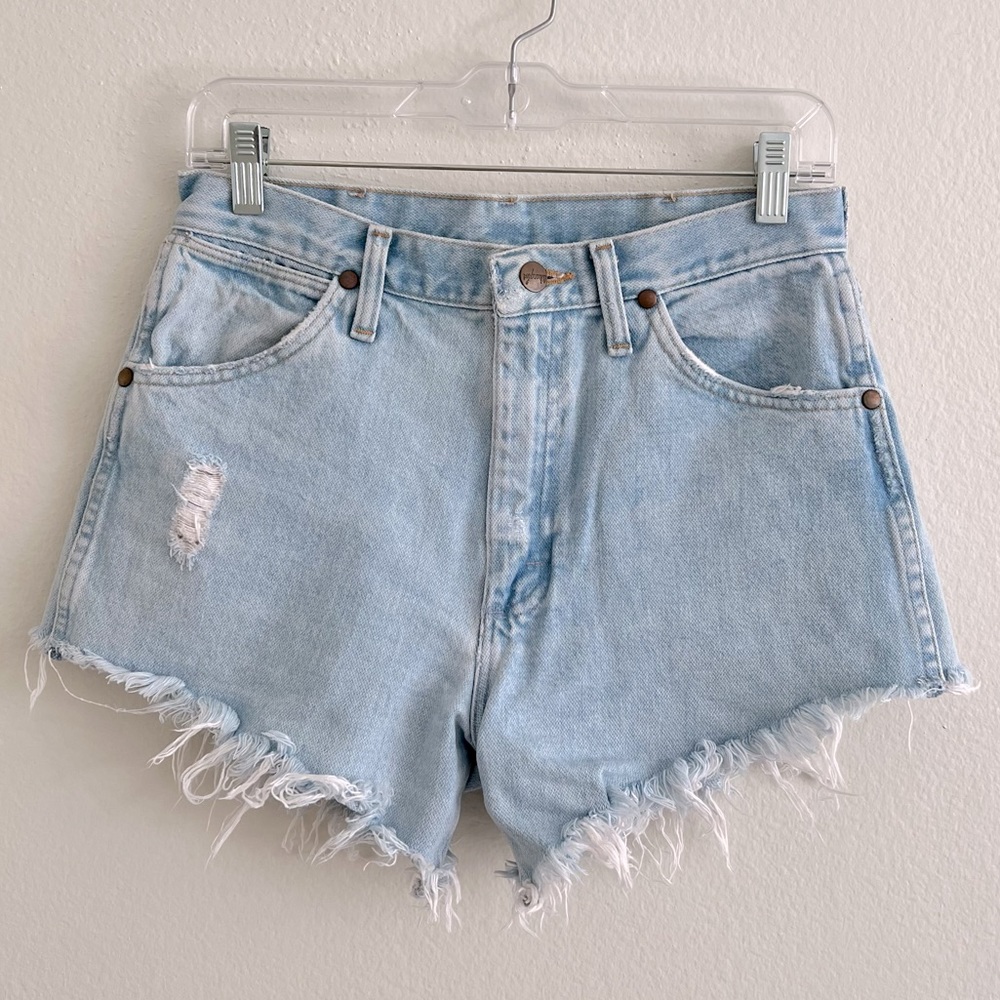 Wrangler Cut-off Denim Shorts Sz 27